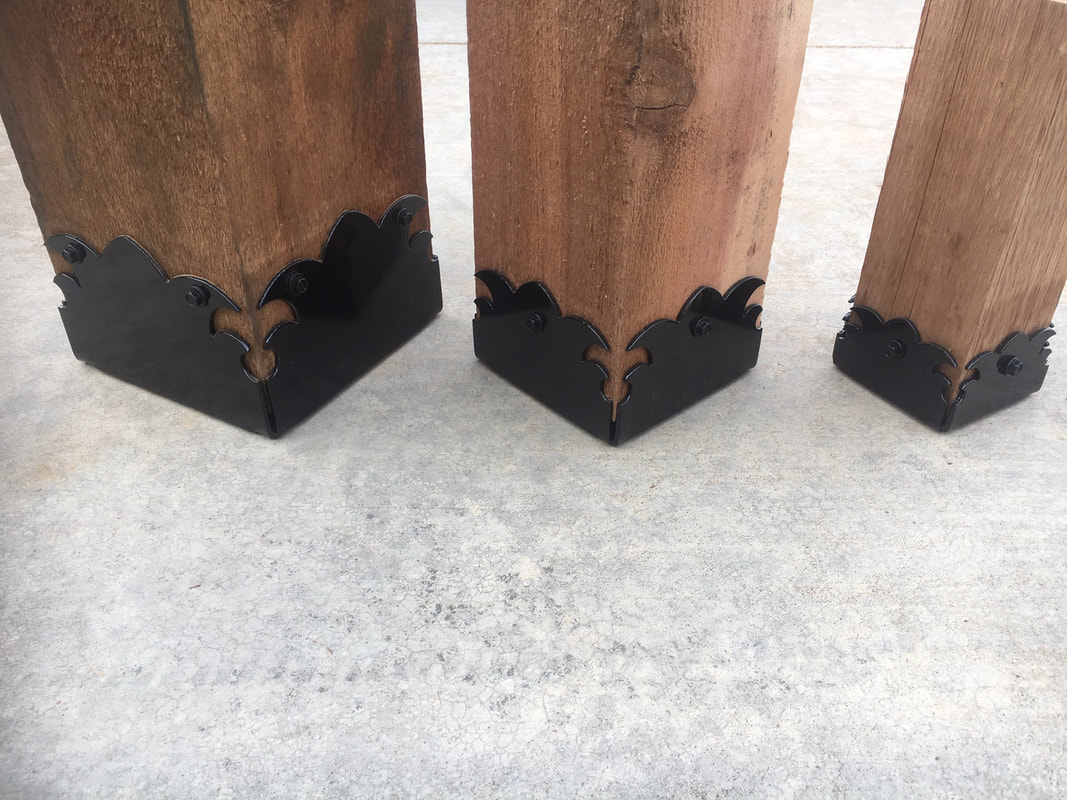 Decorative Pergola Porch Cedar Post Anchor Plates